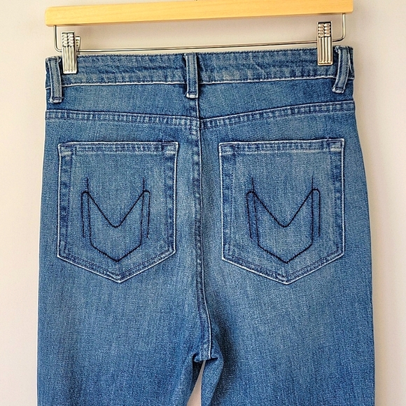 Show Me Your Mumu Brooklyn High Rise Distressed Jeans Size 29 - Picture 6 of 15